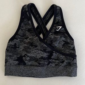Gymshark Camo Seamless Bra